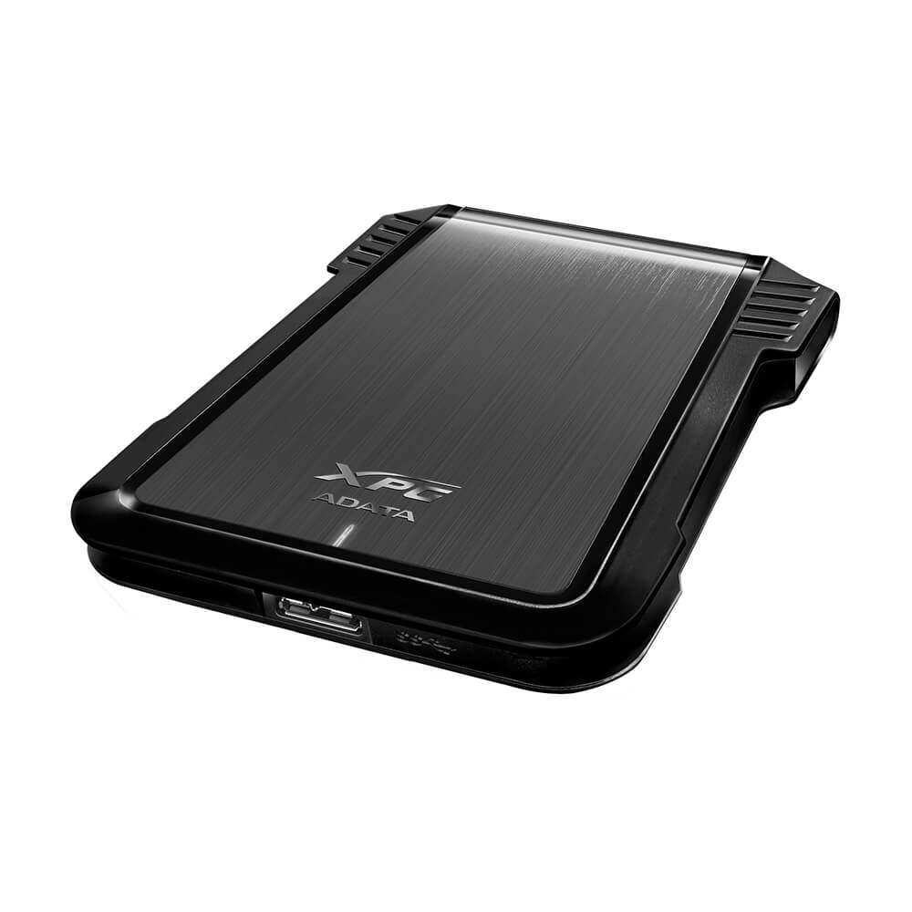 Carcasa Xpg Ex500 Para Discos Duros/ssd 2.5 Pulgadas 7mm/9.5mm Sata3/usb3.2 Case Pc Color Negro (aex500u3-cbk)