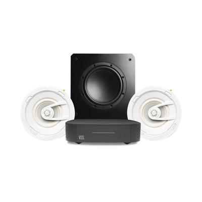 Kit Amplificador Vssl A1x | 2 Bocinas De Techo Truaudio G72 | Subwoofer Ss10