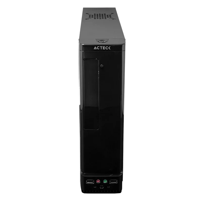 Gabinete Acteck Atom / Micro Torre Slim / Micro Atx, Mini Itx / Fuente Sfx 450w / Metal / Negro / Ac-929042