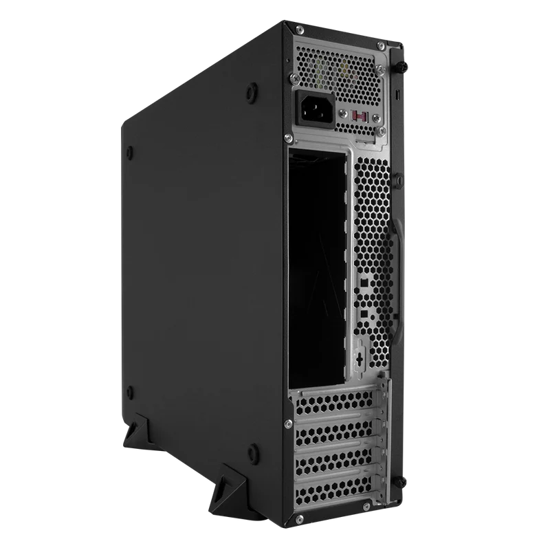 Gabinete Acteck Mini Torre Slim Lubeck Gs660 / Ac-932530 / Fuente 500w / Micro Atx Y Mini Itx / Usb 3.0 / Ventilador Negro / Ac-932530