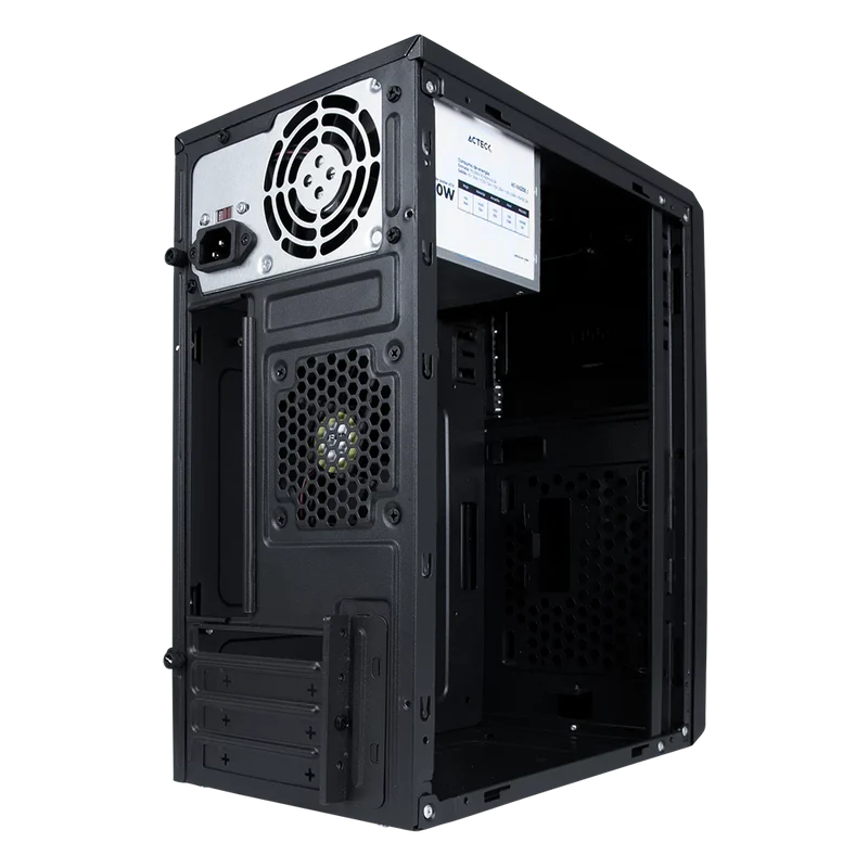 Gabinete Acteck Kioto Gc240 / Mini Torre / Micro Atx, Mini Itx / Fuente 500w / Metal / Negro / Ac-932547