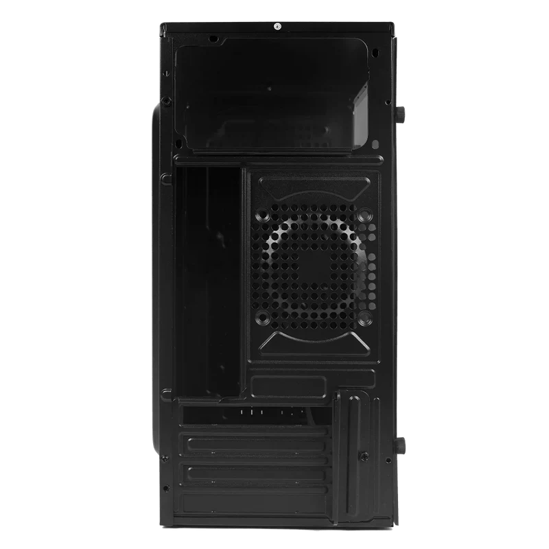 Gabinete Acteck Kioto Gc220 / Micro Atx Slim / Micro Atx, Mini Itx / Fuente 500w / Panel Acrilico, Metal / Negro / Ac-933063