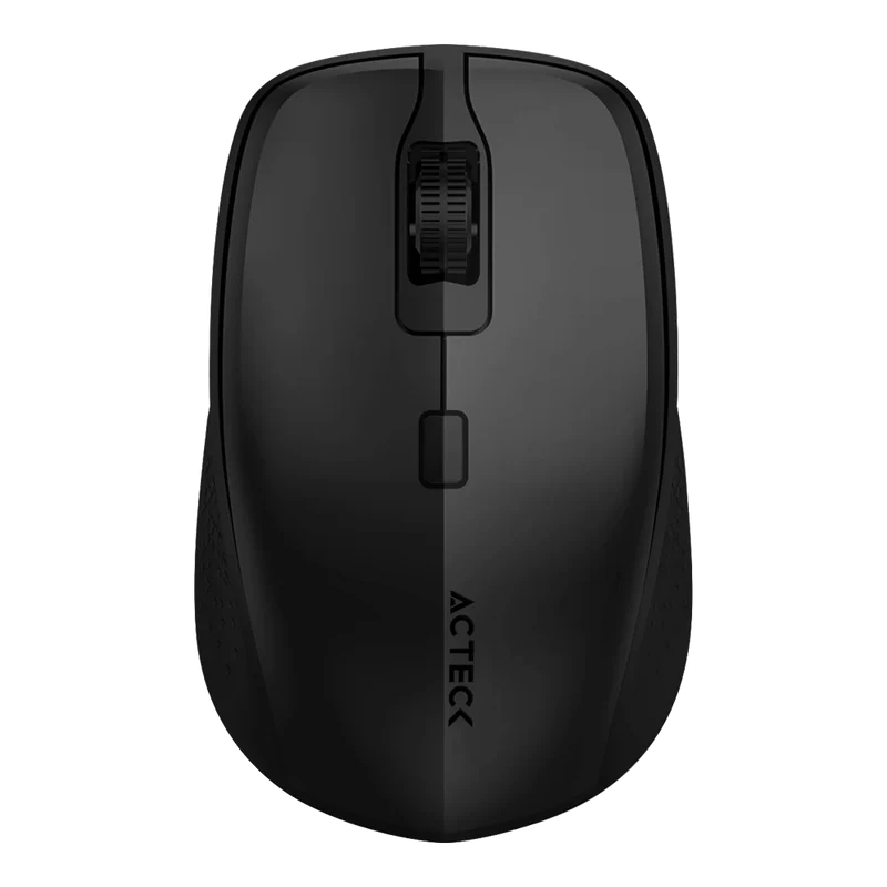Mouse Acteck Optimize Trip Mi670 / Inalambrico / Dual / Receptor Usb - Bluetooth / Laser / 1600 Dpi / Negro / Ac-934121
