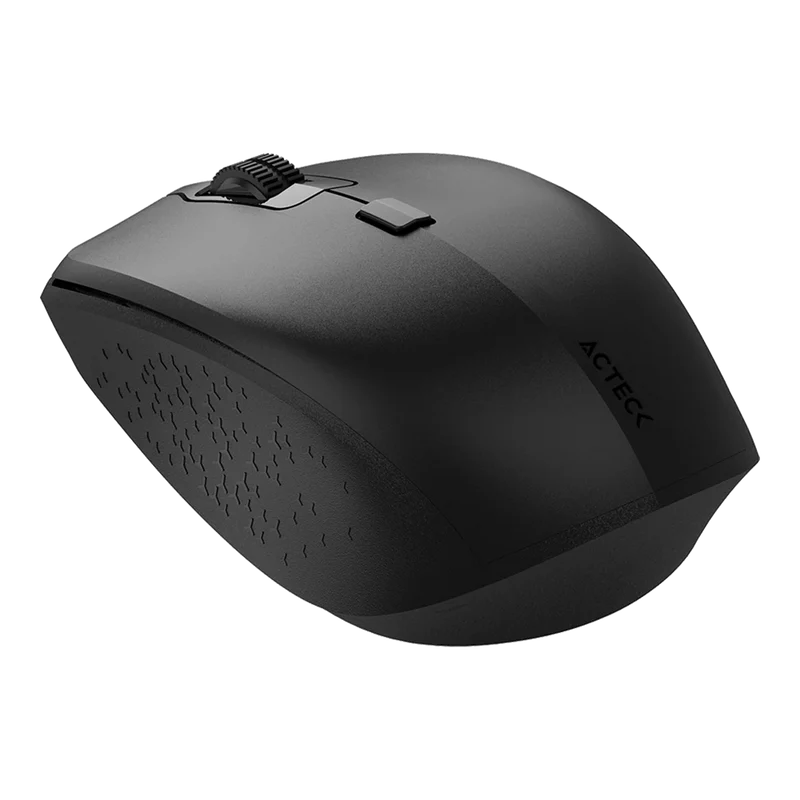 Mouse Acteck Optimize Trip Mi670 / Inalambrico / Dual / Receptor Usb - Bluetooth / Laser / 1600 Dpi / Negro / Ac-934121