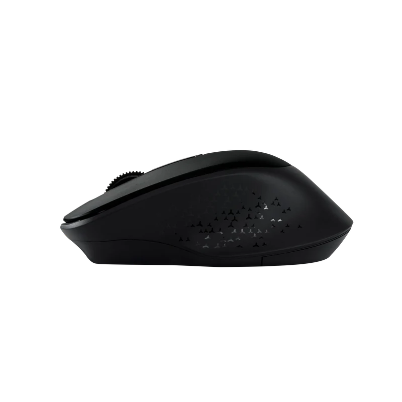 Mouse Acteck Optimize Ergo Mi470 / Inalambrico / Receptor Usb / Optico / 1600 Dpi Ajustable / 2 Botones Scroll / Ergonomico / Click Silencioso / Win Mac / Negro / Ac-934145