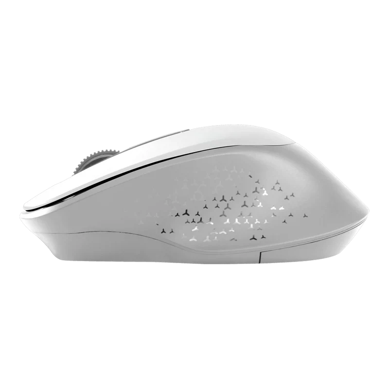 Mouse Acteck Optimize Ergo Mi470 / Inalambrico / Receptor Usb / Optico / 1600 Dpi Ajustable / 2 Botones Scroll / Ergonomico / Click Silencioso / Win Mac / Blanco / Ac-934152