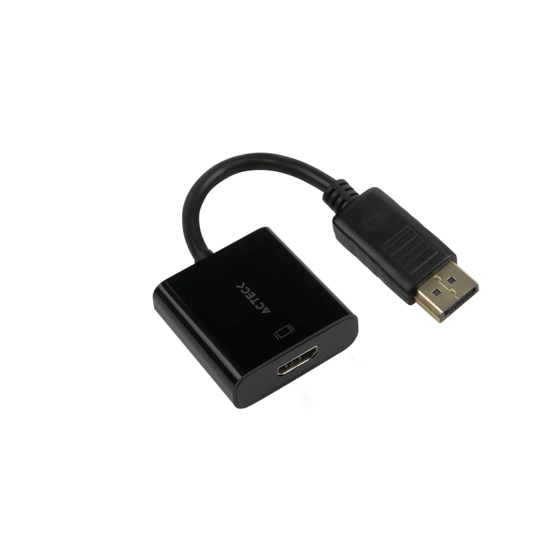 Adaptador Acteck Shift Plus Ah435 / Displayport A Hdmi / 4k / 20 Cm / Negro / Ac-934763
