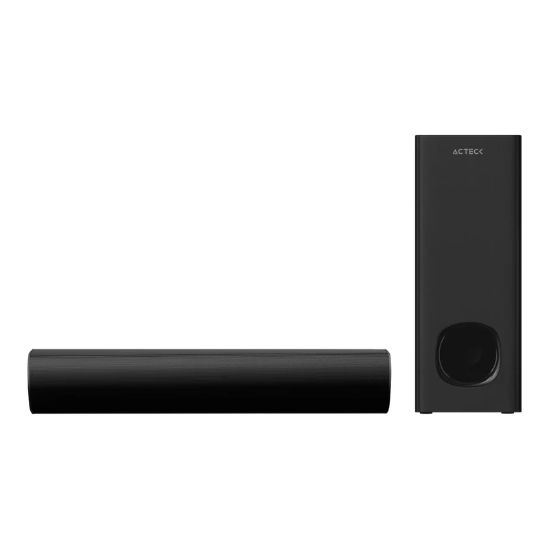 Barra De Sonido Acteck Dynamic Trim Bs465 / Subwoofer Alambrico / Bluetooth / Hdmi / Ptico / 60w / Alimentacin 110v / Negro / Ac-935234