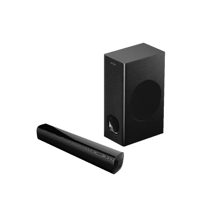 Barra De Sonido Acteck Dynamic Trim Bs465 / Subwoofer Alambrico / Bluetooth / Hdmi / Ptico / 60w / Alimentacin 110v / Negro / Ac-935234