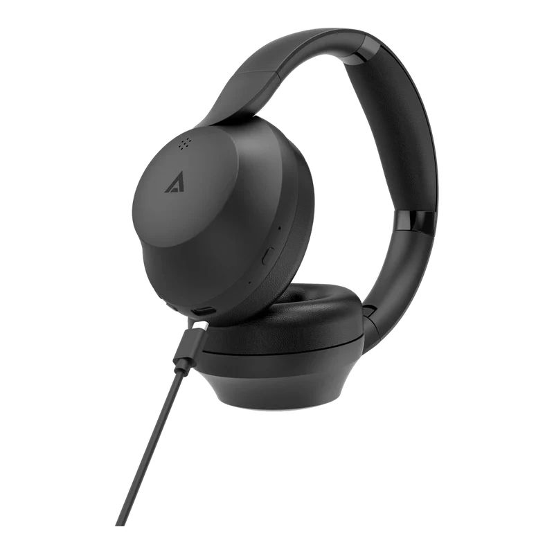 Audifonos Acteck Zion Pro Hp665 / Diadema Plegable / Inalambricos / Bluetooth / Cancelacion De Ruido / Bateria 40h / Negro / Ac-935340