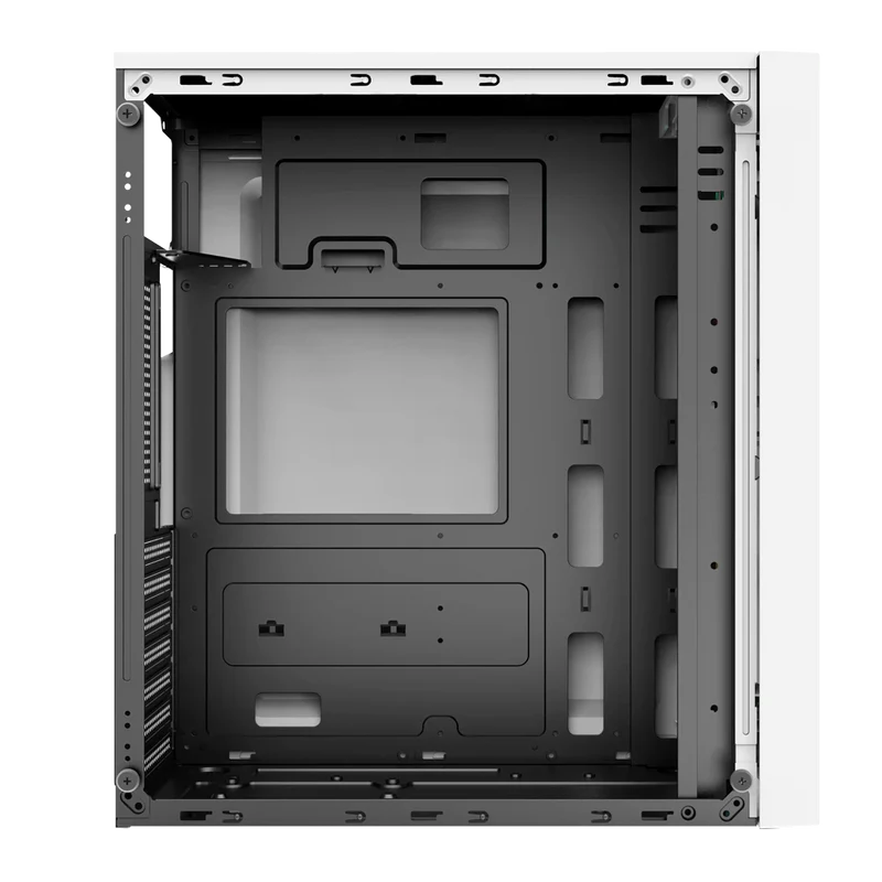 Gabinete Acteck Draco Gm450 / Atx/ Micro Atx / Itx / Usb 2.0 X 2 / Fuente De Poder 500 W Incluida / Blanco / Ac-935722