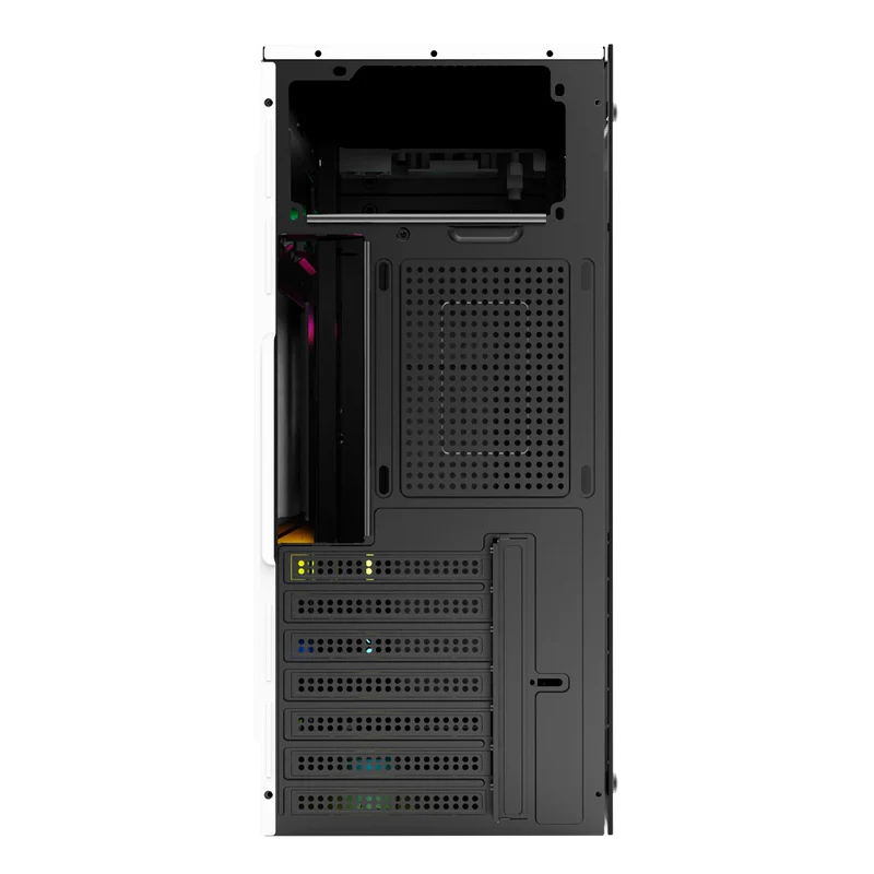 Gabinete Acteck Draco Gm450 / Atx/ Micro Atx / Itx / Usb 2.0 X 2 / Fuente De Poder 500 W Incluida / Blanco / Ac-935722