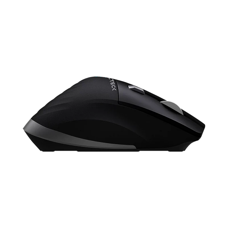 Mouse Acteck Virtuos Pro Mi780 / Vertical / Inalambrico / Dual Bluetooth + Usb / Recargable / Scroll Horizontal / Optico / 8 Botones / 3200 Dpi Ajustable / Negro / Ac-936187