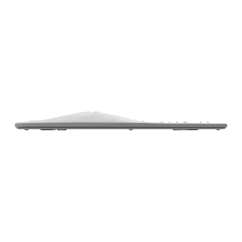 Kit Acteck Creator Virtuos Fitt Mk770 / Teclado Y Mouse Vertical / Inalambrico / Usb / Multimedia / 118 Teclas / EspaÑol / Recargable / 2400 Dpi Ajustable/ Optico / Blanco / Ac-936255