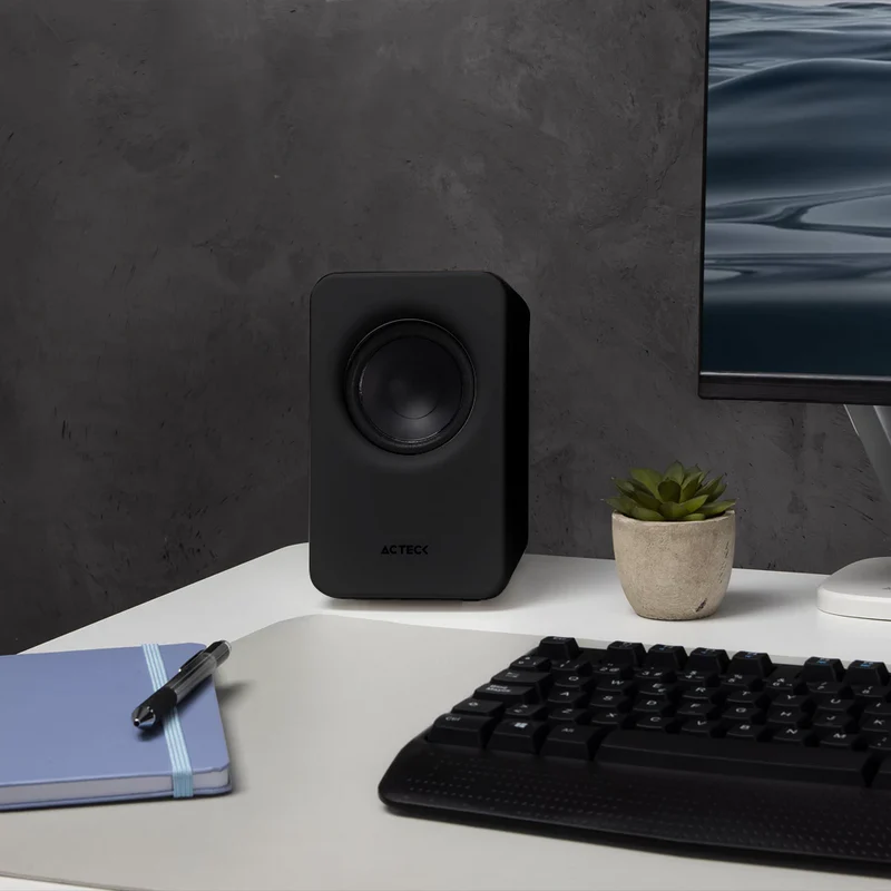 Bocinas Acteck Dynamic Exact Mini Bs475 / Inalambrica / 10 W / Bluetooth - Aux / Indicador Led / Sonido Estereo / Control De Volumen / Ac-936361