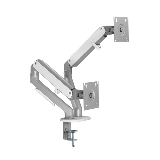 Soporte Acteck Enforce Motion Sm626 / Monitor 17 A 32 Pulg / Max 9 Kg Por Brazo / Articuilado Hidraulico / Escritorio / Vesa / Ajuste Para Monitor Curvo / Inclinacion Y Giro Ajustable / Ac-936552