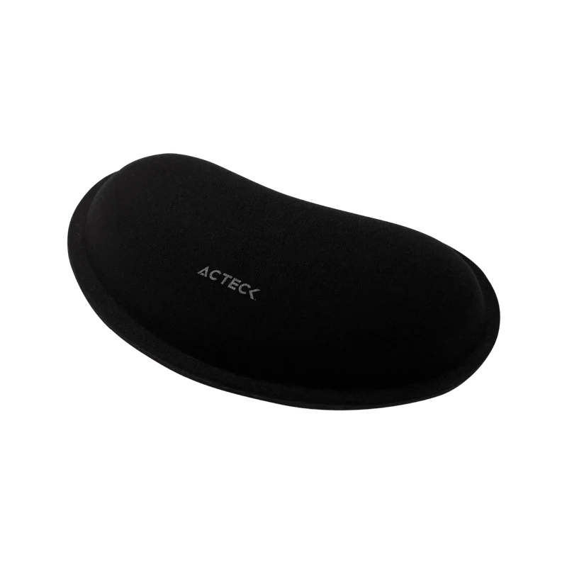 Kit Descansa Muñecas Acteck Mousepad Cushy Pro Tr430 / Ergonómico / Memory Foam / Color Grafito / Antideslizante / 460 X 85 X 20  Mm / Ac-937214