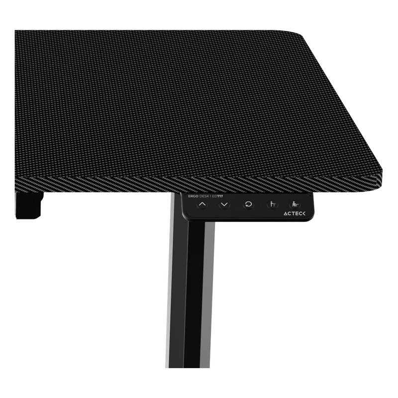 Escritorio Acteck Ergo Desk 1 Ed717 / Ergonomico / Control Inteligente / Altura Ajustable / Hasta 80 Kg / Negro / Ac-937290