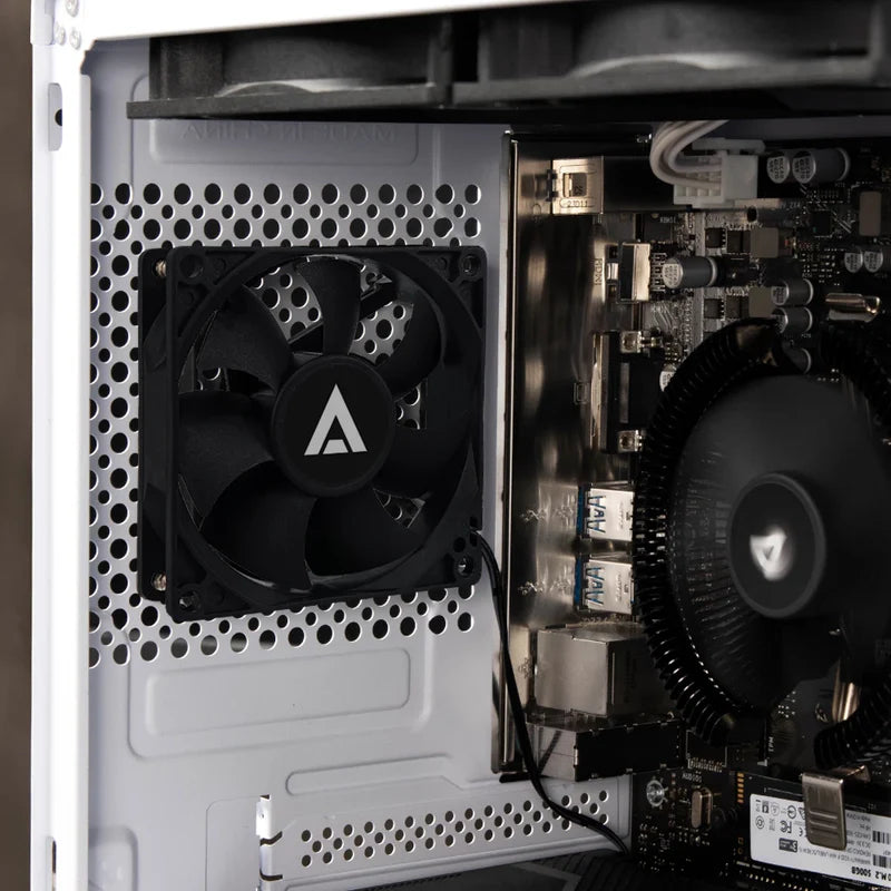 Ventilador Acteck Polar Eg Vg80 / De Aire / 1800 Rpm / 21.8 Cfm / Rodamiento Hidraulico / 7 Aspas / Conector Molex / 80 X 25 Mm / Ac-938129