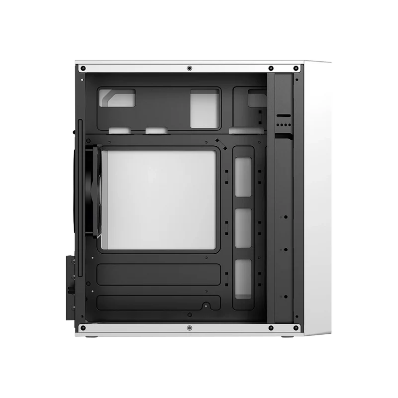 Gabinete Acteck Zenith Gi656 / Mini Torre / Micro-atx,mini-itx / Fuente 500 W / Full Metalico + Frente Solido / Blanco / Ac-939270
