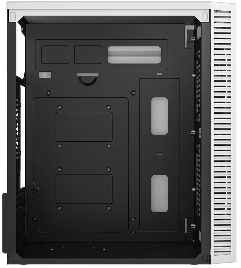 Gabinete Acteck Fuji Gc470 / Mini Torre / Micro Atx , Mini Itx / Fuente 500w / Incluye 2 Ventiladores 120 Mm / Panel Izq Acrilico + Frente Mesh / Blanco / Ac-939515