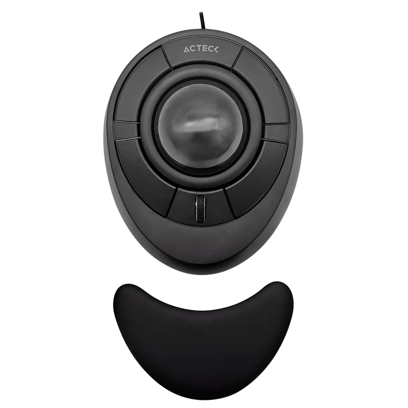 Mouse Acteck Virtuos Art X Mi787 / Alambrico Usb / Ergonomico / 4 Botones + Scroll / Optico / 1600 Dpi Ajustable / Win + Mac / Negro / Ac-939584