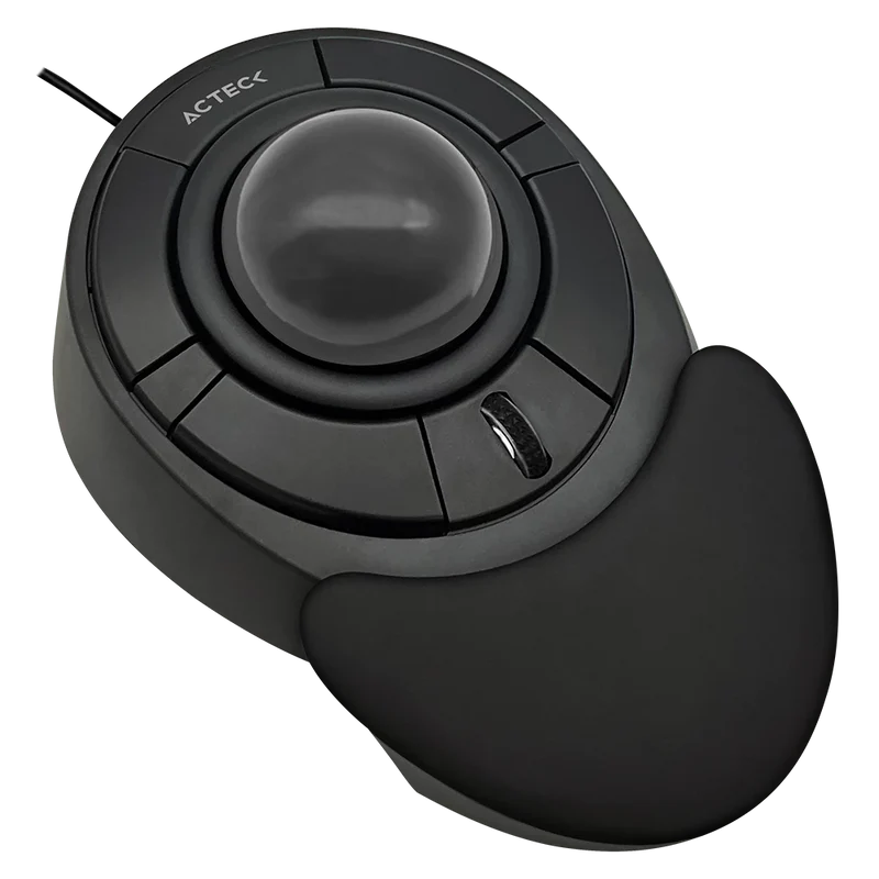 Mouse Acteck Virtuos Art X Mi787 / Alambrico Usb / Ergonomico / 4 Botones + Scroll / Optico / 1600 Dpi Ajustable / Win + Mac / Negro / Ac-939584
