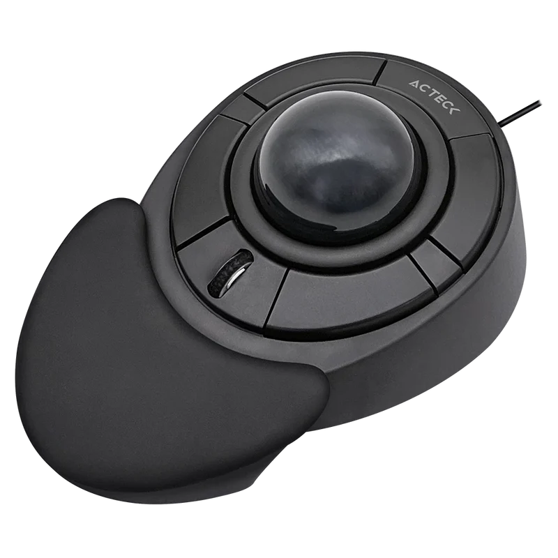 Mouse Acteck Virtuos Art X Mi787 / Alambrico Usb / Ergonomico / 4 Botones + Scroll / Optico / 1600 Dpi Ajustable / Win + Mac / Negro / Ac-939584