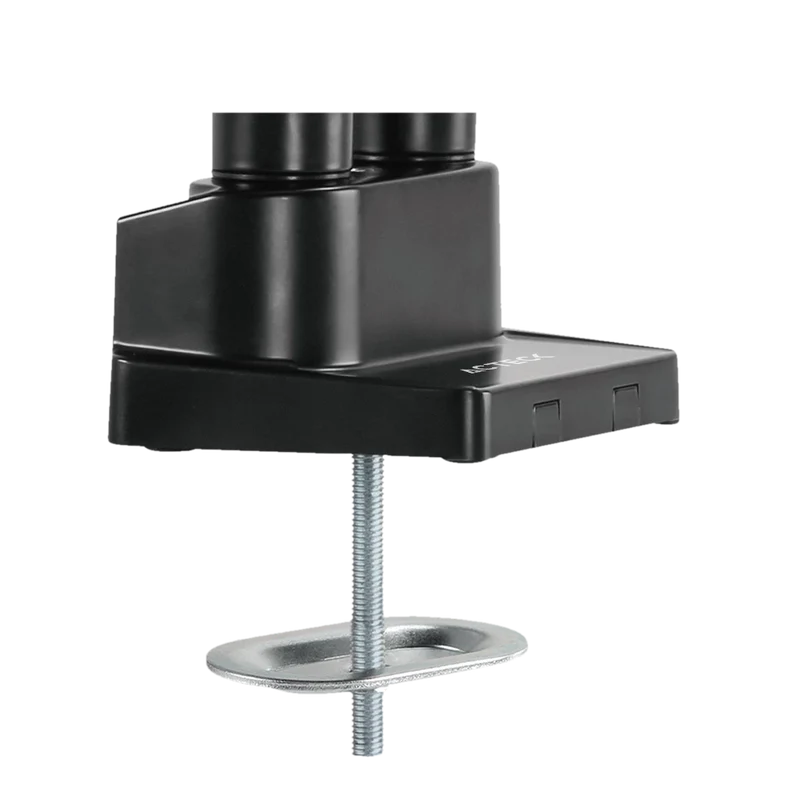 Soporte Acteck Enforce Motion Sm636 / Para Monitor 17-32 Pulg Y Laptop 10-15.6 Pulg / Rotacion Ajustable / Vesa 75-100mm / Adaptador De Escritorio / Max 8 Kg Por Brazo / Negro / Ac-939645