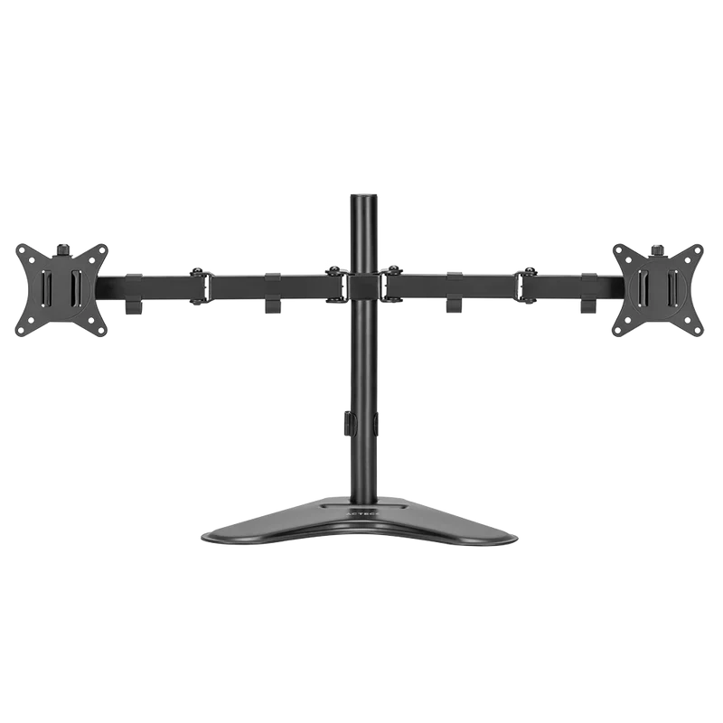 Soporte Acteck Enforce Zone-b Sm425 / Para 2 Monitores / Monitor 17 A 32/ Soporta 9 Kg / Vesa 75x75 Mm / Negro / Ac-939683