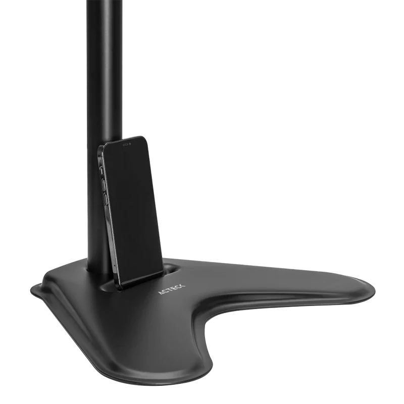 Soporte Acteck Enforce Zone-b Sm425 / Para 2 Monitores / Monitor 17 A 32 Pulg / Max 9 Kg Por Brazo / Vesa 75 - 100 / Inclinacion Y Giro Ajustable / Organizador De Cables / Negro / Ac-939683