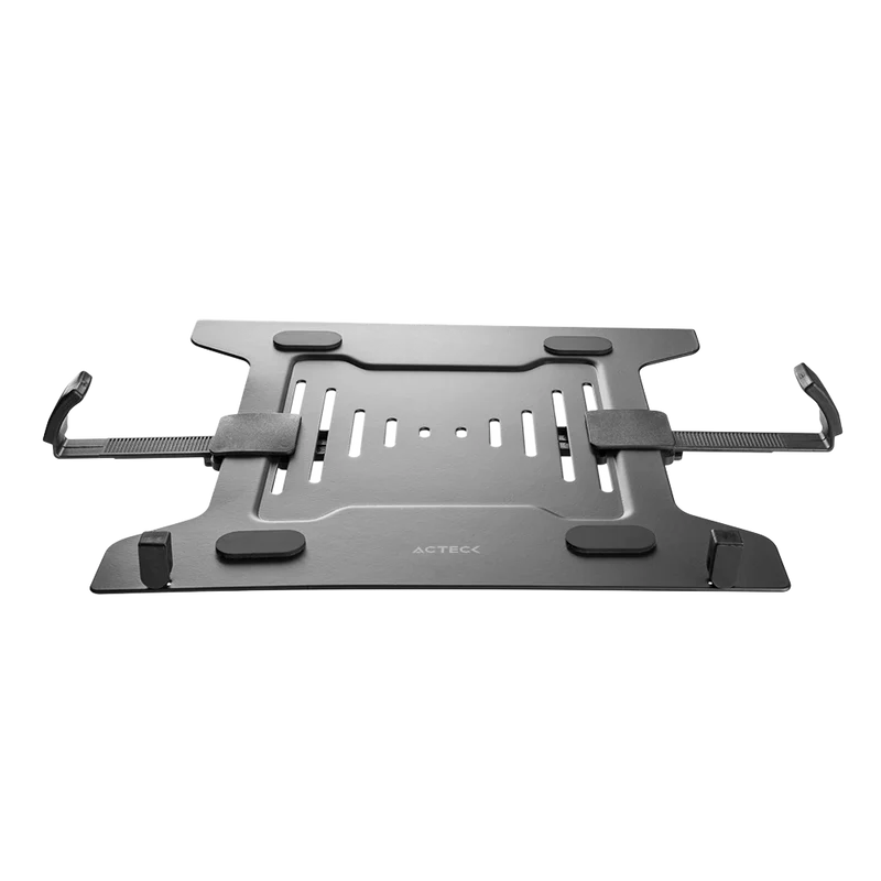 Soporte Acteck Enforce Tray Bl404 / Base Para Laptop / 10 - 15.6 Pul / Vesa - Brazos Ajustables / Ranuras De Ventilacion / Antiderrapante / Max 4.5 Kg / Negro / Ac-939690