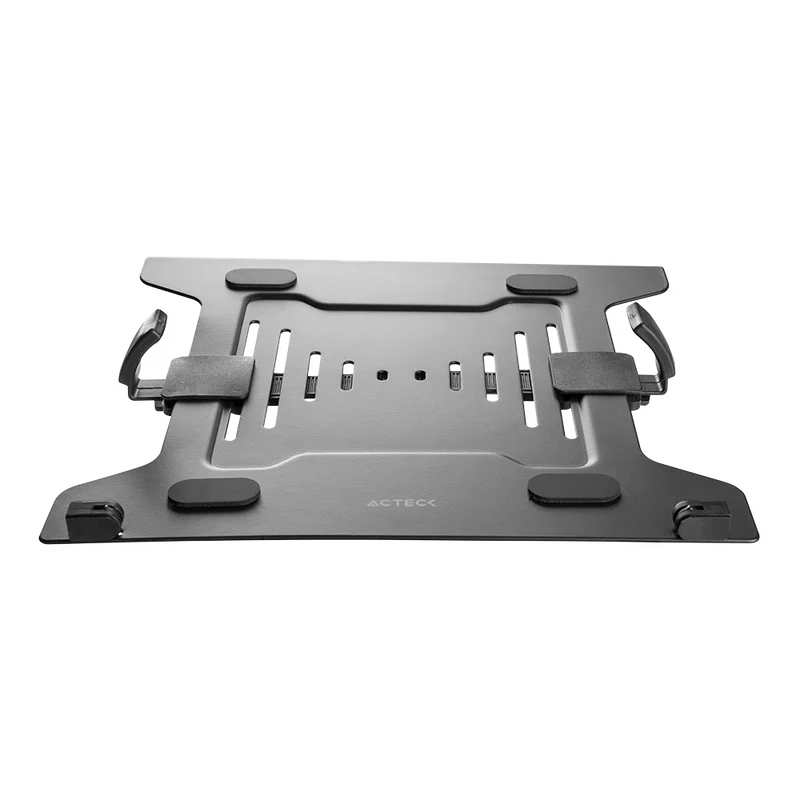 Soporte Acteck Enforce Tray Bl404 / Base Para Laptop / 10 - 15.6 Pul / Vesa - Brazos Ajustables / Ranuras De Ventilacion / Antiderrapante / Max 4.5 Kg / Negro / Ac-939690