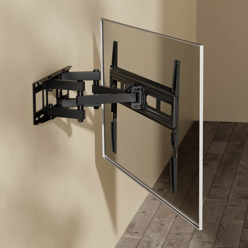 Soporte Acteck Enforce Motion Sp484 / Para Pantalla -television / 37-80 Pulg / Max 40 Kg / Inclinacion 3-15 Grados / Giro 60 Grados / Vesa / Fijacion A Muro / Acero / Negro / Ac-939713