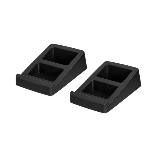 Base Acteck Para Bocinas Vault Acoustic Bb400 / Mejora La Acustica / Inclinacion 15* / Aisla La Vibracion / Advanced Series / Negro / Ac-939737