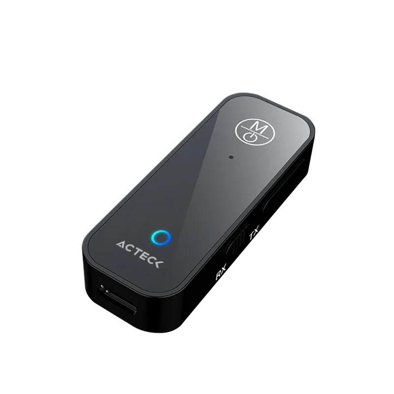 Receptor Acteck Shift Plus Ab424 / Bluetooth / Tipo C / Switch Tx-rx / Advanced Series / Negro / Ac-939775