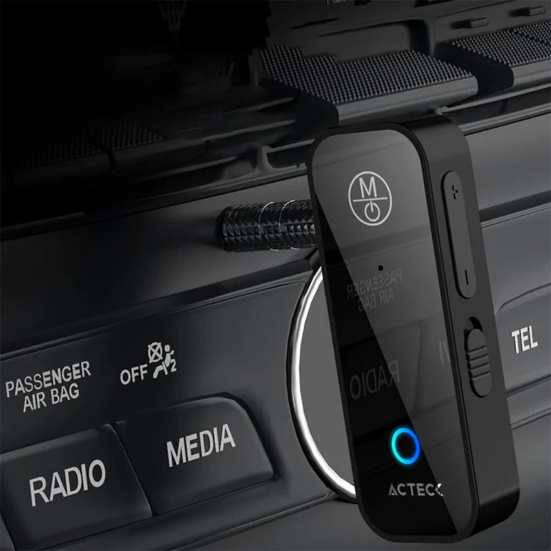 Receptor Acteck Shift Plus Ab424 / Bluetooth / Tipo C / Switch Tx-rx / Advanced Series / Negro / Ac-939775