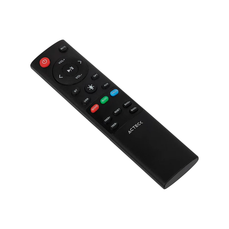 Bocinas Acteck Dynamic Exact X Bs660 / Inalambrica / Bluetooth Aux Usb / 2 Canales 50 W Rms / 45hz- 20khz / Iluminacion Led / Negro / Ac-939812