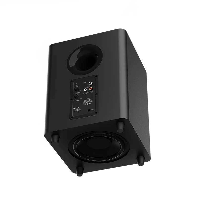 Subwoofer Acteck Dynamic Bass Bw676 / Inalambrico / Potencia Rms 50 W / Bluetooth -  Aux - Rca / Amplificador Activo / 40 Hz - 200 Khz / Indicadores Led / 4  And #937; / Negro / Ac-939829