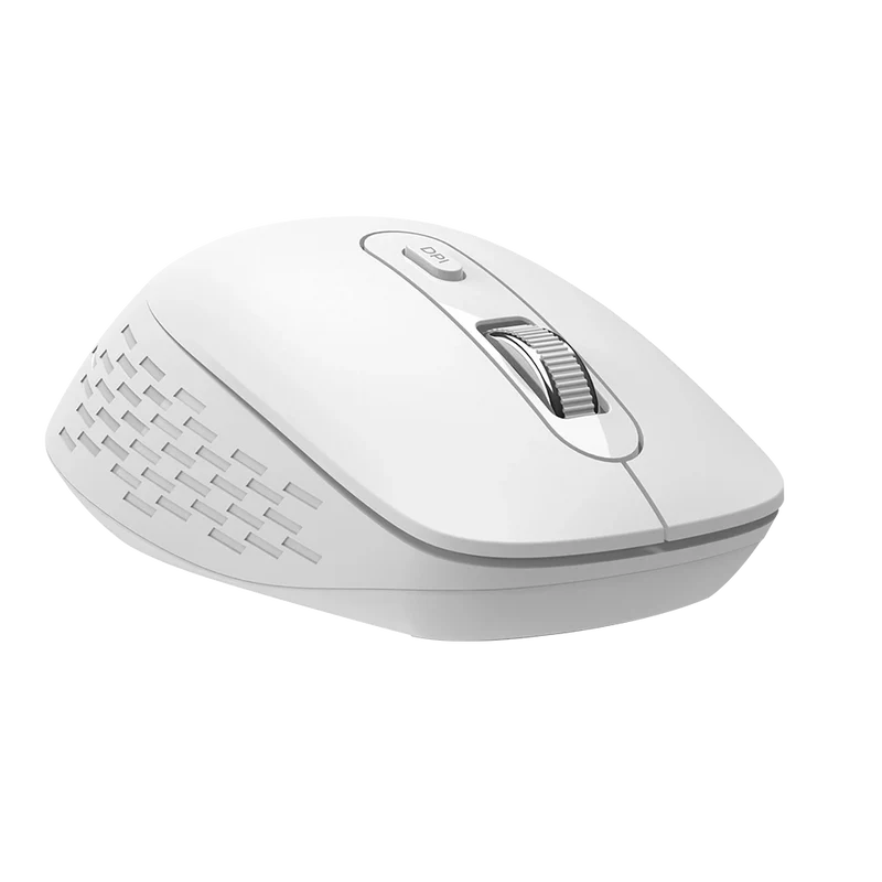 Mouse Acteck Optimize Flow Mi480 / Inalambrico / 1600 Dpi / 5 Botones Scroll / Alcance 10 M / Dongle Bt 2.4 Mhz / Blanco / Ac-939843