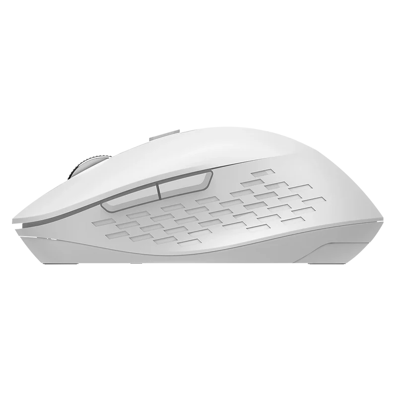 Mouse Acteck Optimize Flow Mi480 / Inalambrico / 1600 Dpi / 5 Botones Scroll / Alcance 10 M / Dongle Bt 2.4 Mhz / Blanco / Ac-939843