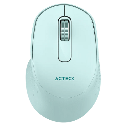 Mouse Acteck Optimize Ergo Mi470 / Inalambrico / Receptor Usb / Optico / 1600 Dpi Ajustable / 2 Botones Scroll / Ergonomico / Click Silencioso / Win Mac / Tiffany / Ac-939898