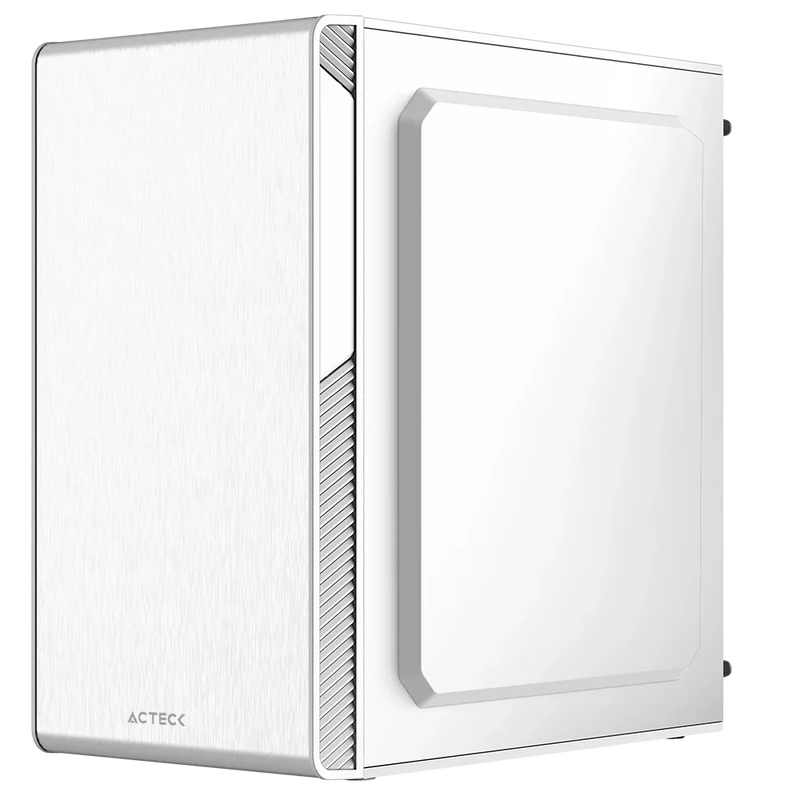 Gabinete Acteck Performance Ii Gi215f / Mini Torre / Micro Atx, Itx / Fuente De Poder 500w Incluida / Full Metal / Blanco / Ac-940047
