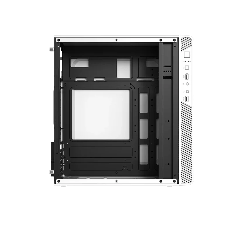 Gabinete Acteck Performance Ii Gi215f / Mini Torre / Micro Atx, Itx / Fuente De Poder 500w Incluida / Full Metal / Blanco / Ac-940047