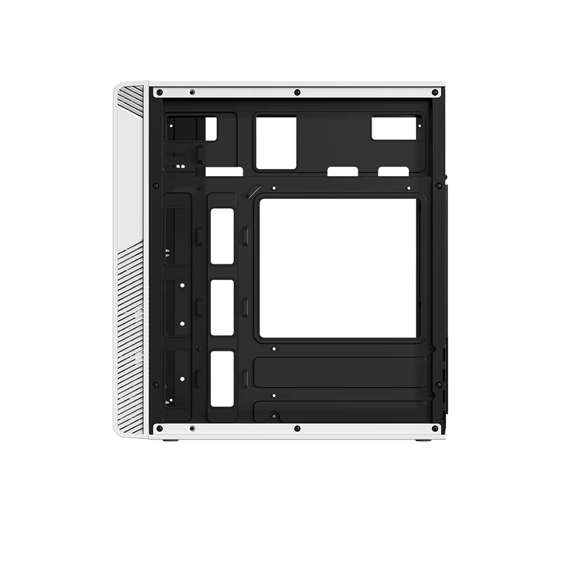 Gabinete Acteck Performance Ii Gi215f / Mini Torre / Micro Atx, Itx / Fuente De Poder 500w Incluida / Full Metal / Blanco / Ac-940047