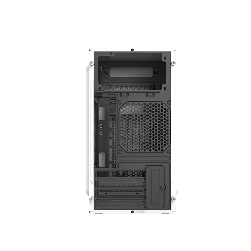 Gabinete Acteck Performance Ii Gi215f / Mini Torre / Micro Atx, Itx / Fuente De Poder 500w Incluida / Full Metal / Blanco / Ac-940047