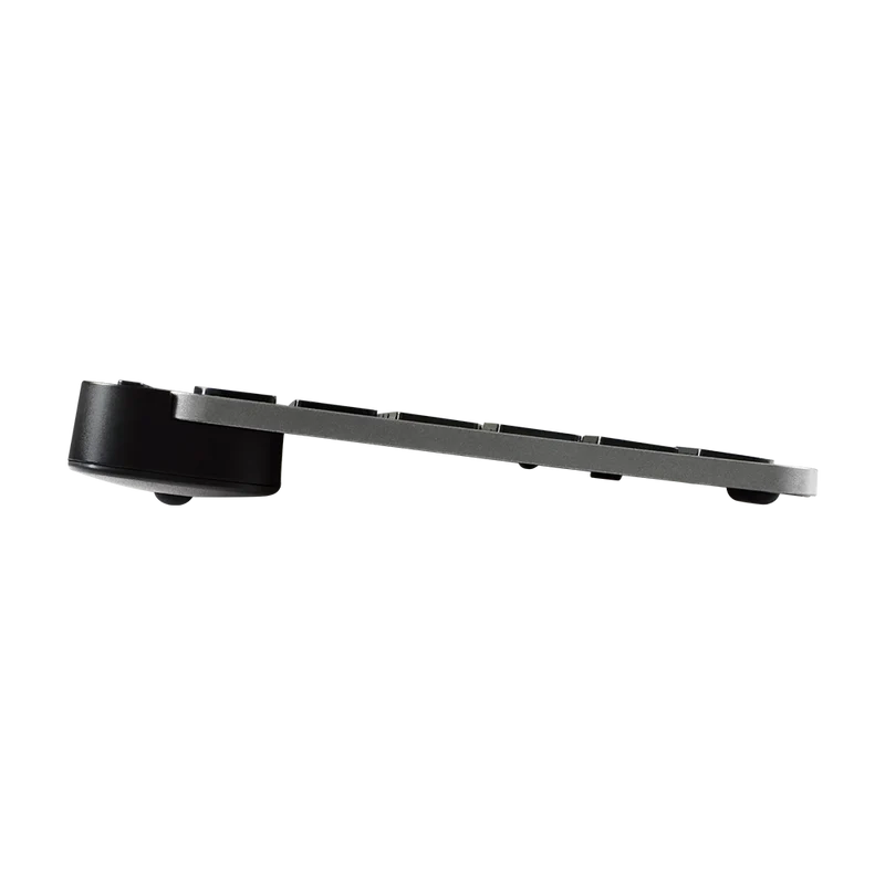 Kit Acteck Creator Krea Mk755 / Teclado Y Mouse / Inalambrico Dual / Multidispositivo / Recargable / Dongle Usb + Bt / Win - Mac / EspaÑol / 118 Teclas / 2000 Dpi / Optico / Negro - Gris / Ac-940160