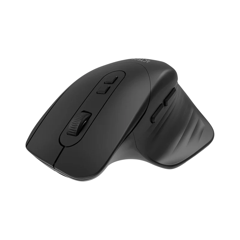 Kit Acteck Creator Krea Mk755 / Teclado Y Mouse / Inalambrico Dual / Multidispositivo / Recargable / Dongle Usb + Bt / Win - Mac / EspaÑol / 118 Teclas / 2000 Dpi / Optico / Negro - Gris / Ac-940160
