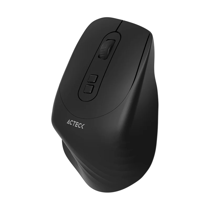 Kit Acteck Creator Krea Mk755 / Teclado Y Mouse / Inalambrico Dual / Multidispositivo / Recargable / Dongle Usb + Bt / Win - Mac / EspaÑol / 118 Teclas / 2000 Dpi / Optico / Negro - Gris / Ac-940160