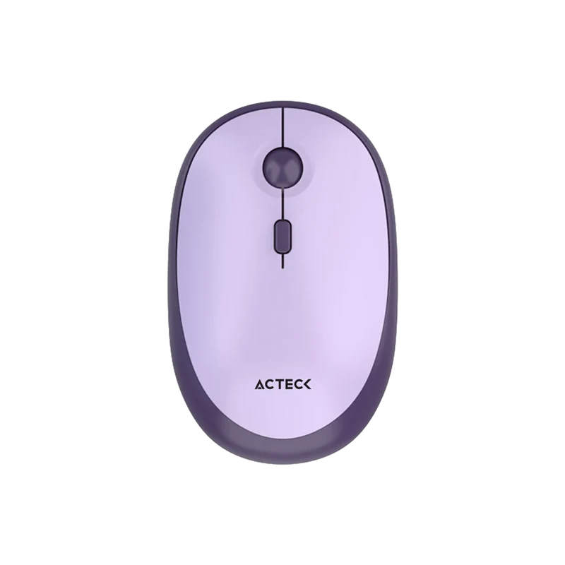 Kit Acteck Creator Chic K-colors Mk485 / Inalambrico / Multimedia / Dongle 2.4 / Esp / 105 Teclas / Optico / 1600 Dpi Ajustable / 4 Botones + Scroll / Win + Mac / Violeta / Ac-940214